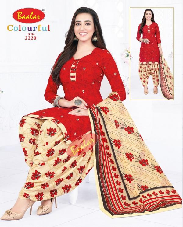 Baalar Colourfull Vol-22 – Dress Material